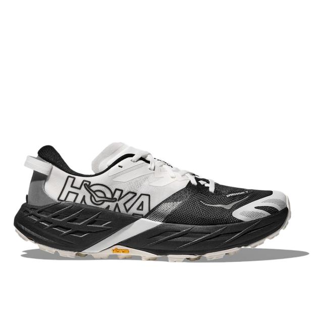 ホカ(HOKA)ランニングシューズ トレランシューズ スピードゴート 7 ブラック ホワイト 1171928-BWHT トレイ…