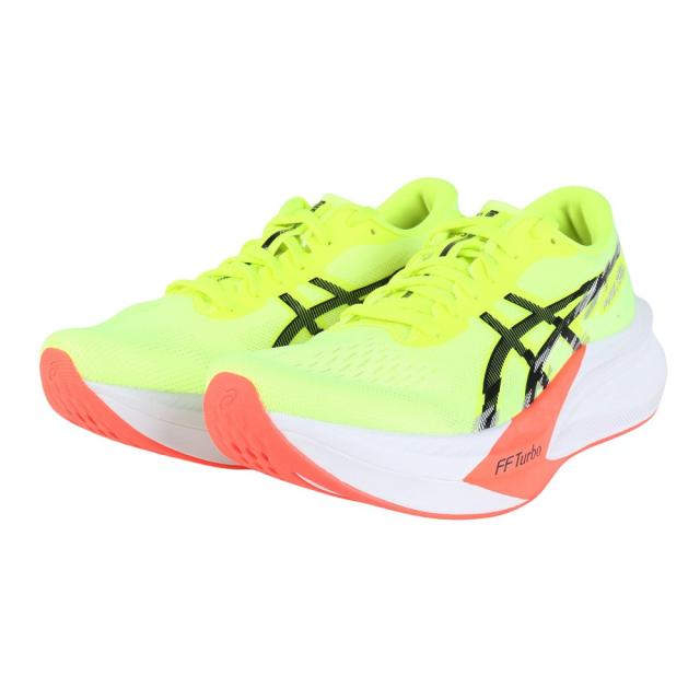 アシックス(ASICS)ランニングシューズ トレーニングシューズ 部活 マジックスピード4 イエロー ブラック 1012B67…