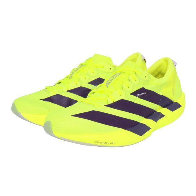 アディダス(adidas)ランニングシューズ トレーニングシューズ 部活 アディゼロ ジャパン 9 フラッシュイエロー NKL…
