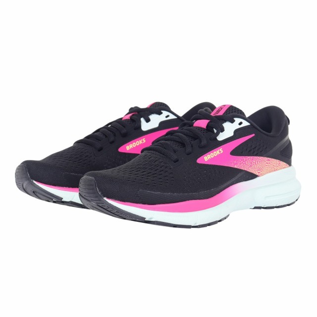 【ポイント15％！】ブルックス(BROOKS)ランニングシューズ ジョギングシューズ トレース3 BRW4012 BLK/P(Lady’s)