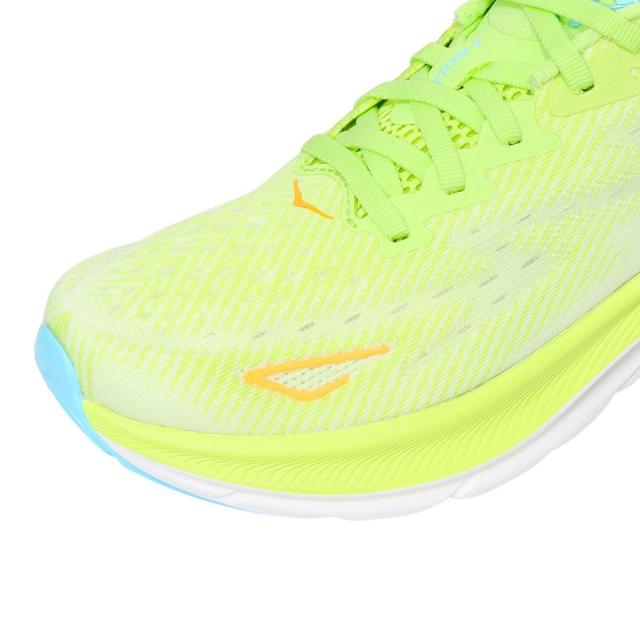 ホカ(HOKA)ランニングシューズ クリフトン9 フラッシュグリーン