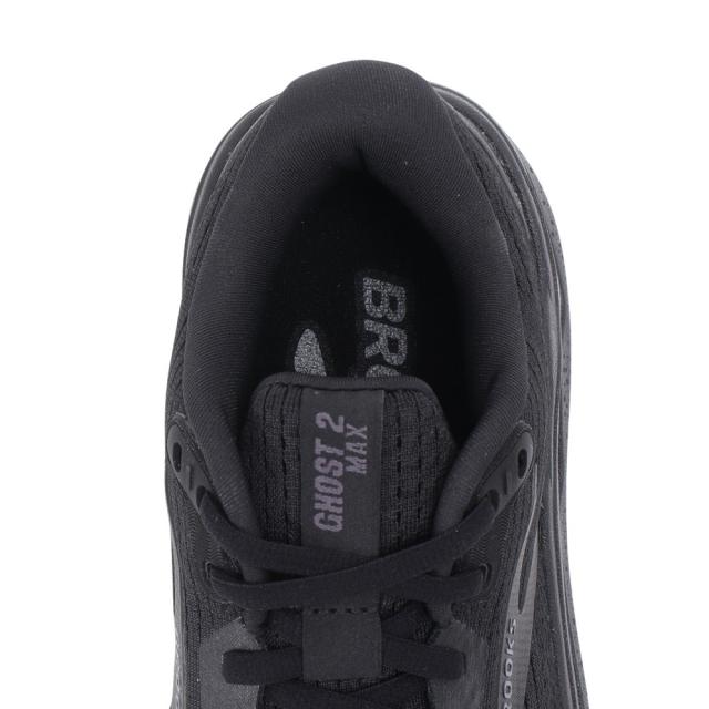 ブルックス(BROOKS)ランニングシューズ ゴーストマックス2ワイド ブラック BRW4203 BLK スニーカー ジョギン…