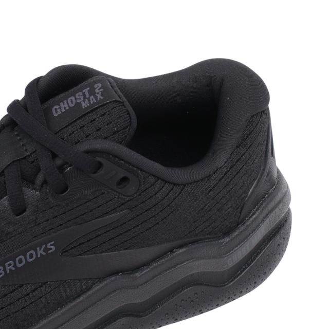 ブルックス(BROOKS)ランニングシューズ ゴーストマックス2ワイド ブラック BRW4203 BLK スニーカー ジョギン…
