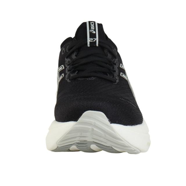 アシックス(ASICS)ランニングシューズ ゲルニンバス27 ワイド ブラック グレー 1012B752.002 スニーカー …