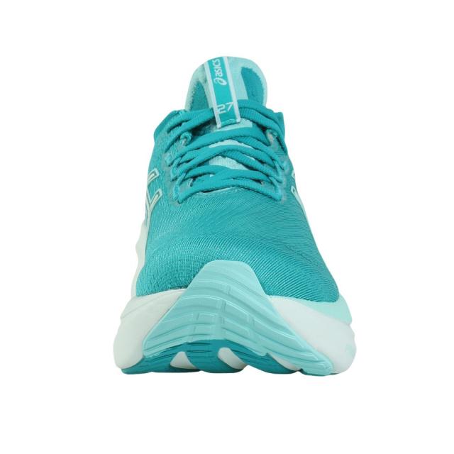 アシックス(ASICS)ランニングシューズ ゲルニンバス27 ターコイズ