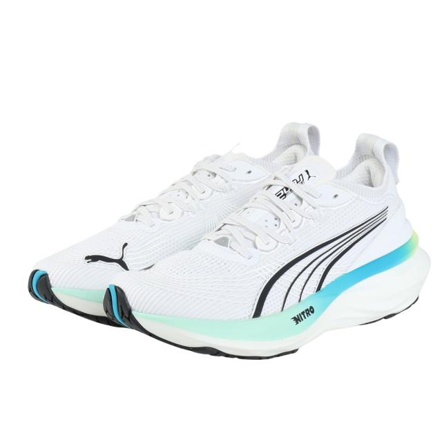 プーマ(PUMA)ランニングシューズ ジョギングシューズ フォーエバーラン ニトロ 2 ホワイト 31047115 シューズ(…