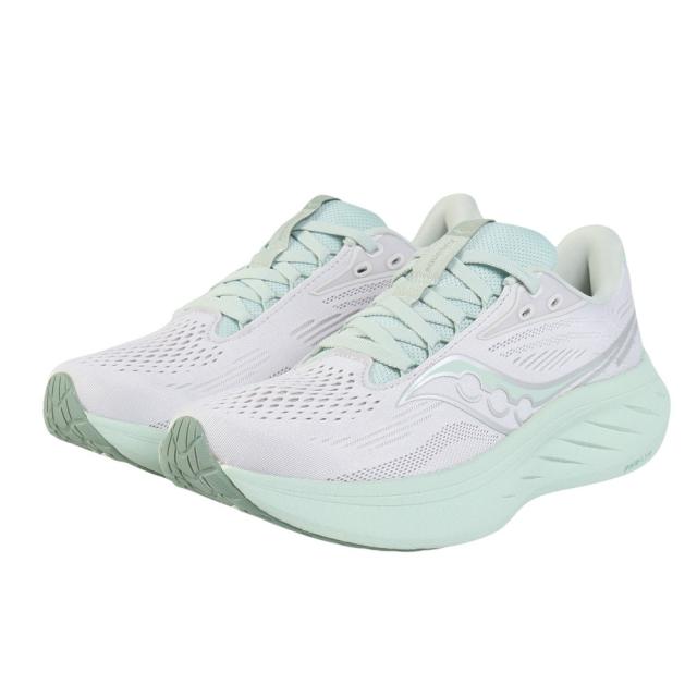 サッカニー(SAUCONY)ランニングシューズ ジョギングシューズ ライド 18 ホワイト グリーン S11000-221 F…