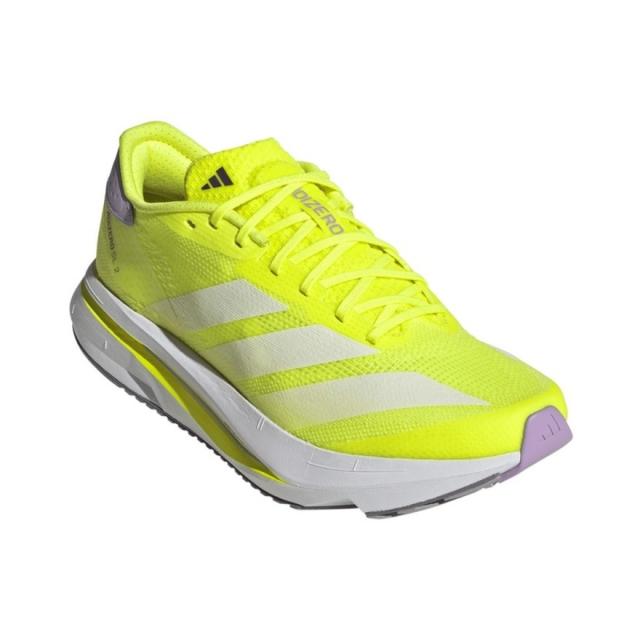 アディダス(adidas)ランニングシューズ ジョギングシューズ アディゼロ SL 2 フラッシュイエロー NMQ08-JQ3…