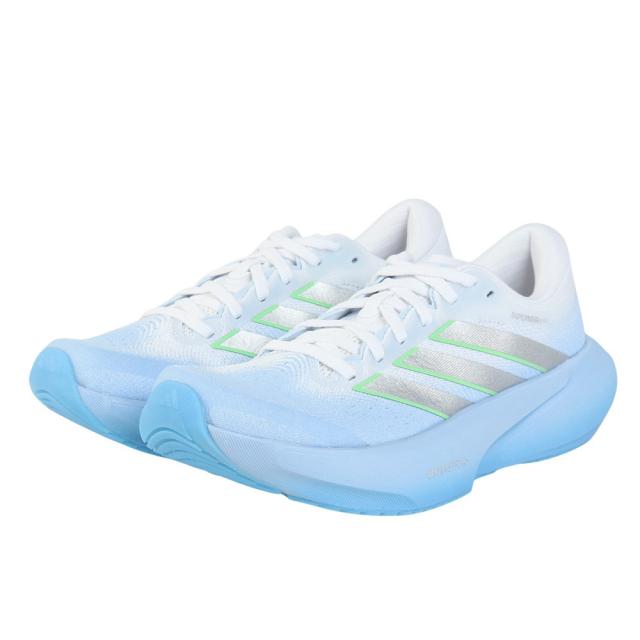 アディダス(adidas)ランニングシューズ ジョギングシューズ スーパーノヴァ ライズ 3 ライトブルー OMV78-JR1…