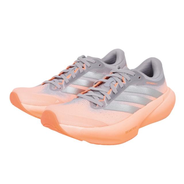 アディダス(adidas)ランニングシューズ ジョギングシューズ スーパーノヴァ ライズ 3 サーモンピンク OMV78-JR…