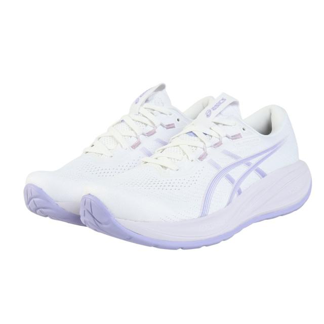 アシックス(ASICS)ランニングシューズ ジョギングシューズ ゲル キュムラス 28 ワイド ホワイト ブルー 1012B9…