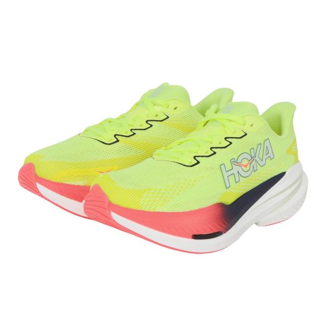 ホカ(HOKA)ランニングシューズ ジョギングシューズ マッハ X 3 レモン 1168721-NZS スポーツ シューズ(L…