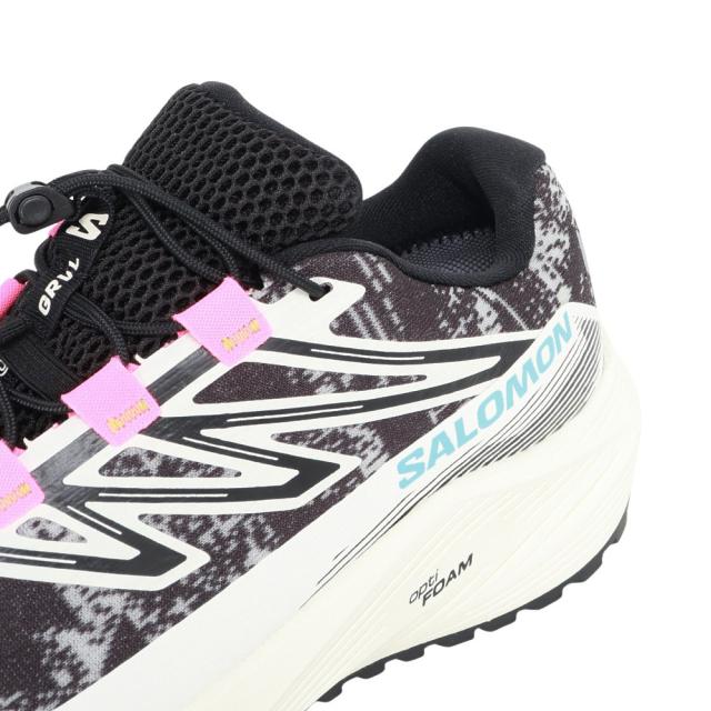サロモン(SALOMON)ランニングシューズ ジョギングシューズ エアロ フロー グラベル ゴアテックス W グレー ブラック…_8