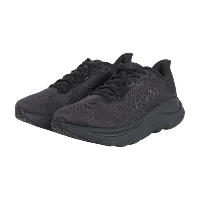 ホカ(HOKA)ランニングシューズ ジョギングシューズ クリフトン 11 ワイド ブラック 1177539-BBLC スポーツ…