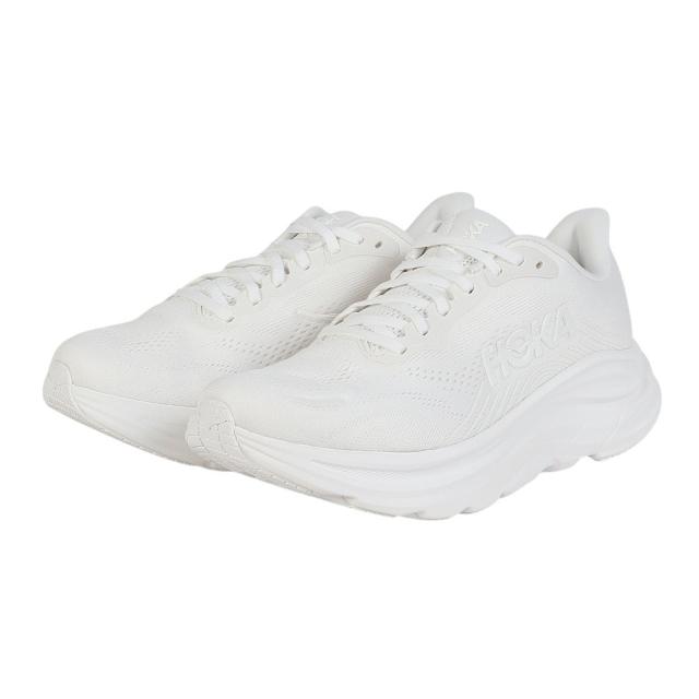 ホカ(HOKA)ランニングシューズ ジョギングシューズ クリフトン 11 ワイド ホワイト 1177539-WWH スポーツ …