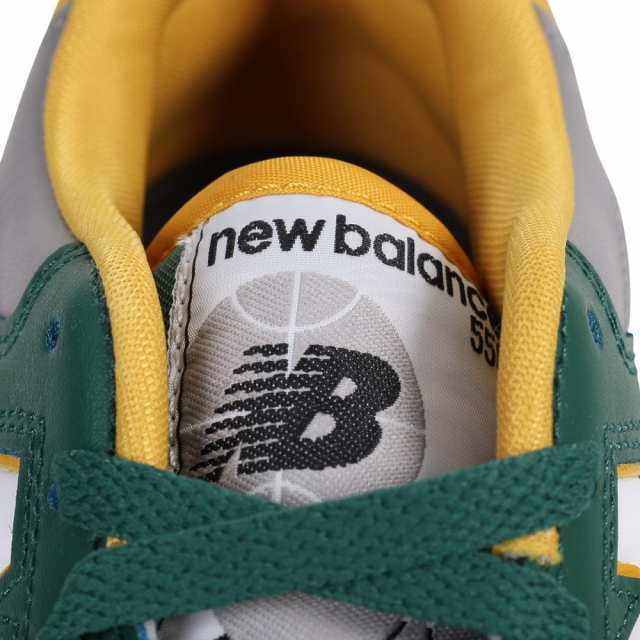 ニューバランス(new balance)スニーカー BB550 グリーン イエロー