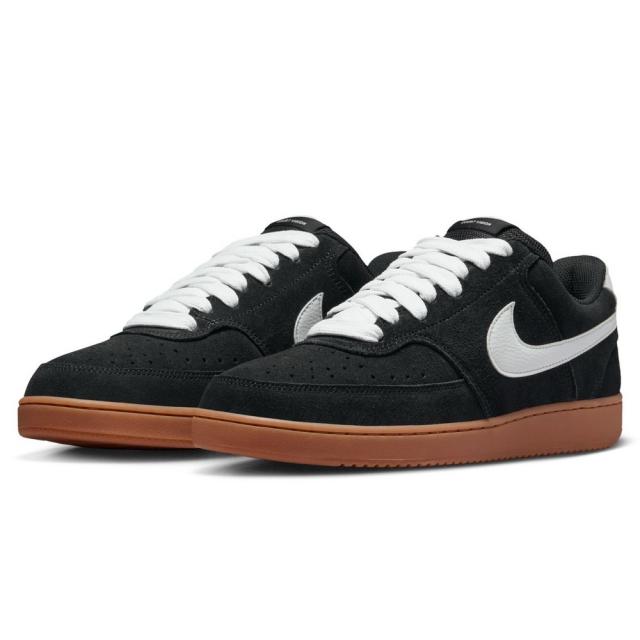 【ポイント10％！】ナイキ(NIKE)スニーカー スポーツシューズ コート ビジョン ブラック LO FL IO7727-001(Men’s)