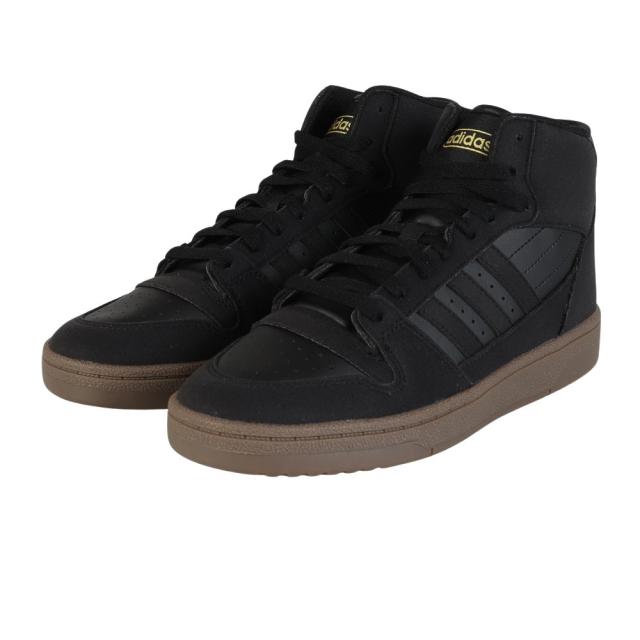 アディダス(adidas)スニーカー スポーツシューズ ブレイク スタート ミッド ブラック KJ1153 カジュアルシューズ…