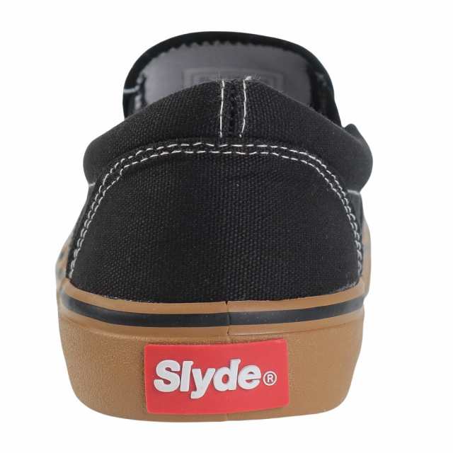 スライド(SLYDE)スニーカー スケートボード TECH SLIP-ON SL-FTW-105-BK/GM スケシュー スケ…｜au PAY  マーケット