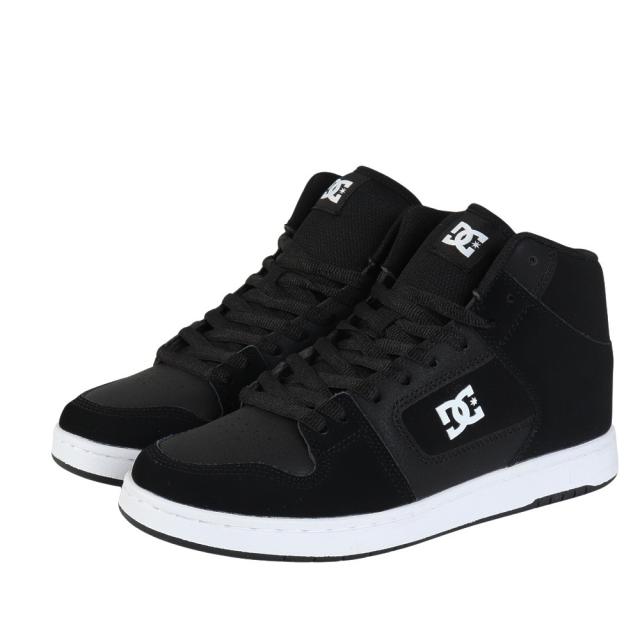 ディーシーシューズ(DC SHOES)スニーカー マンテカ4ハイカット ブラック ホワイト 24FWDM244006BKW ボ…