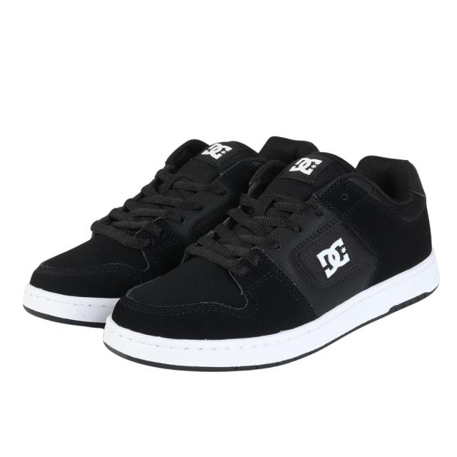 ディーシーシューズ(DC SHOES)スニーカー マンテカ4 ブラック ホワイト 24FWDM244008BKW ボーダーシュ…