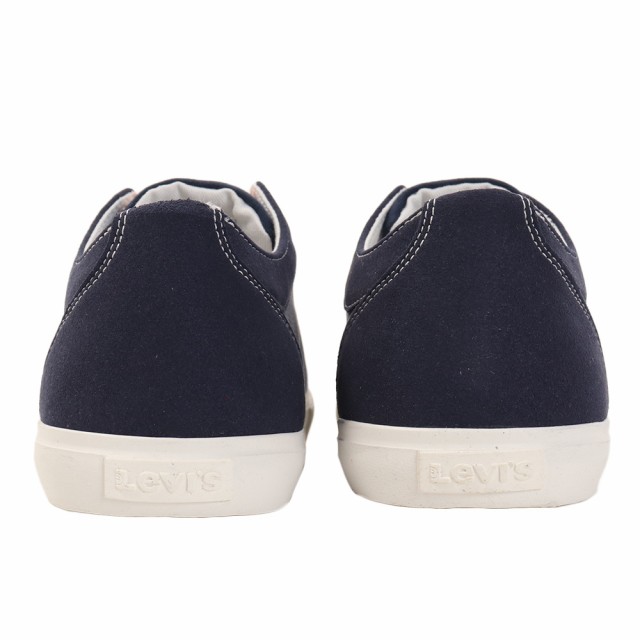 levi's men's woods navy blue sneakers