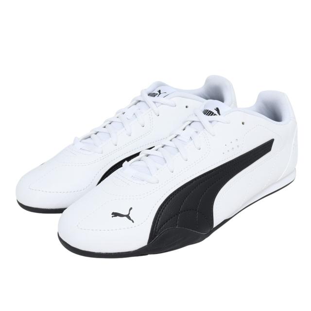 プーマ(PUMA)スニーカー スポーツシューズ キャッチ ホワイト ブラック 40267901 カジュアルシューズ スポーツ(…