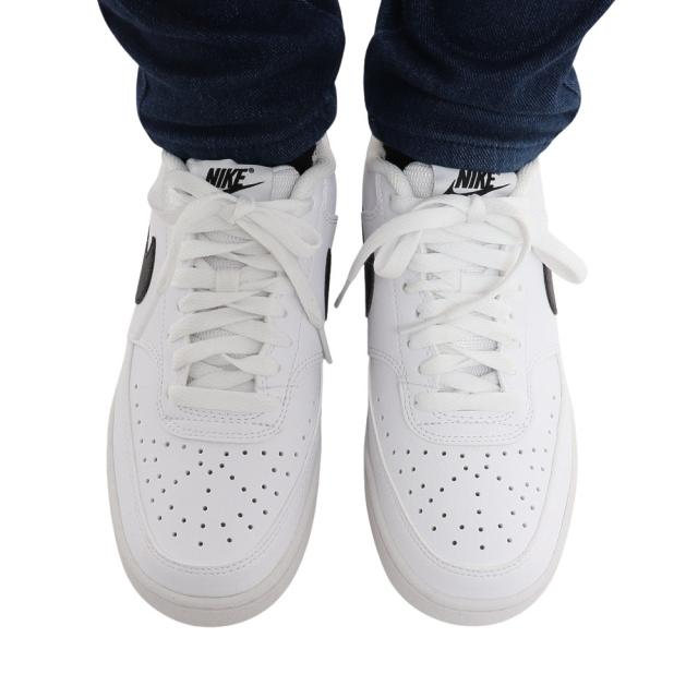 ナイキ(NIKE)スニーカー コート ビジョン ロー NN ホワイト