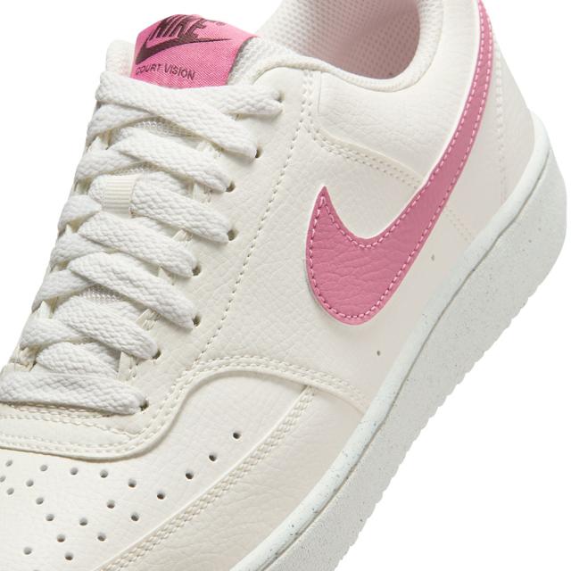 ナイキ(NIKE)スニーカー スポーツシューズ コート ビジョン LOW ネクスト ネイチャー ホワイト ピンク DH3158…_9