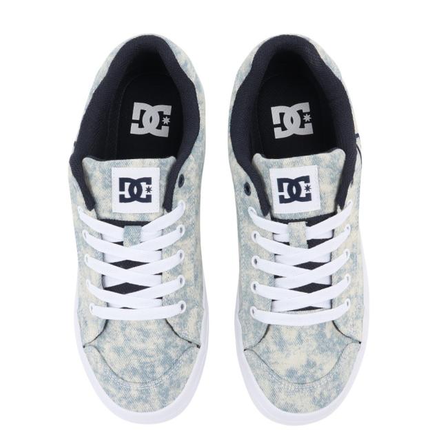 【ポイント10％！】ディーシーシューズ(DC SHOES)スニーカー ボーダーシューズ ウィメンズ チェルシー プラス TX SE ライトブルー …_1
