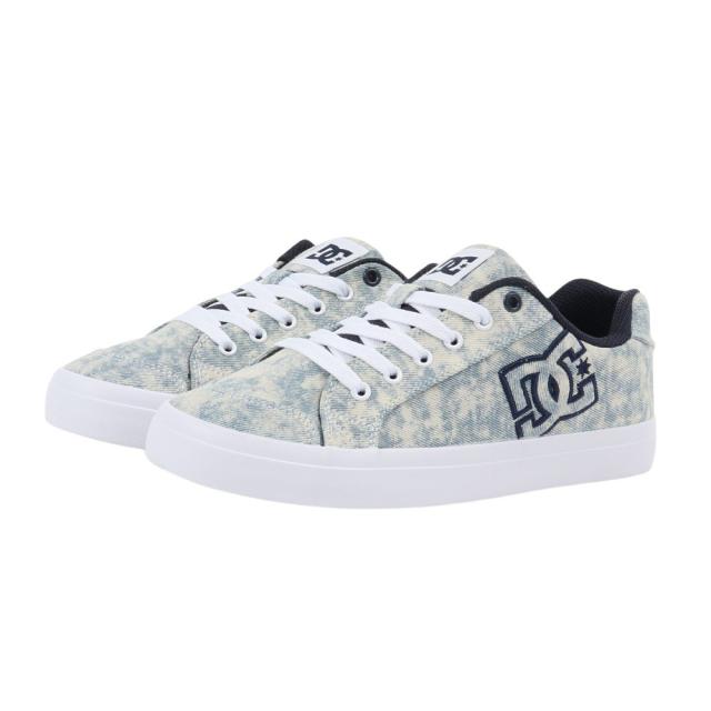 【ポイント10％！】ディーシーシューズ(DC SHOES)スニーカー ボーダーシューズ ウィメンズ チェルシー プラス TX SE ライトブルー …