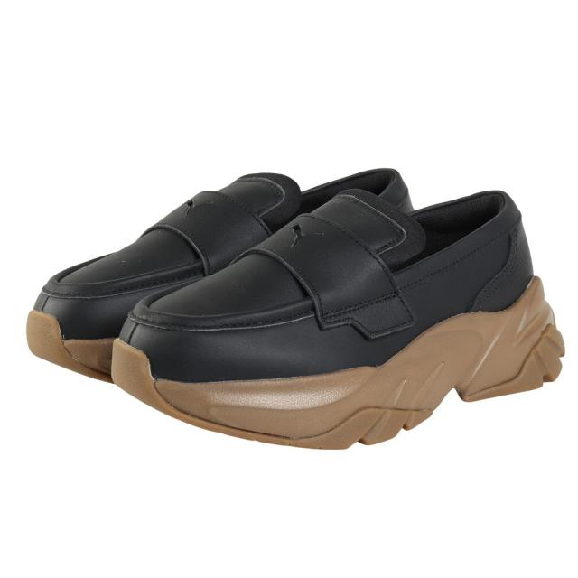 プーマ(PUMA)スニーカー スポーツシューズ ローファー ブラック 39773003 スポーツ カジュアル シューズ(Lad…