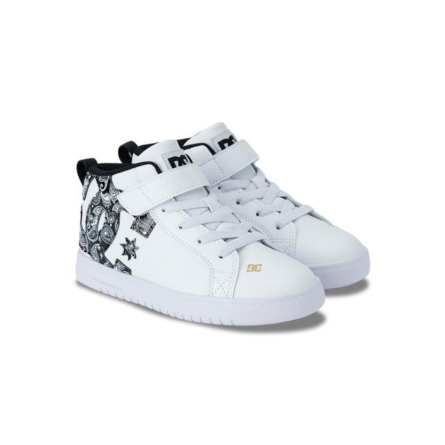 ディーシーシューズ(DC SHOES)ジュニアスニーカー キッズ Ks CG HI-TOP LITE EV 26SPDK261…
