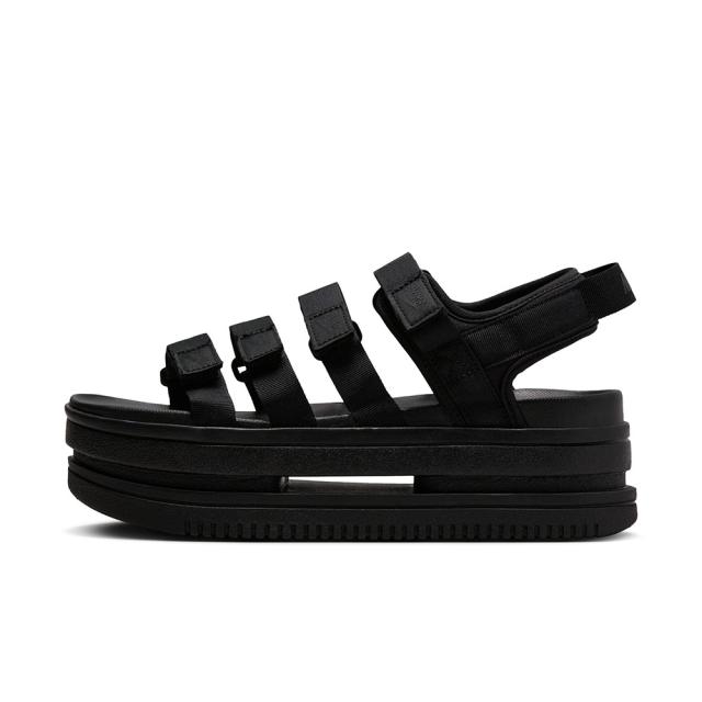 Nike ブラック スポーツサンダル DMV338-004 27cm ナイキ(NIKE)スポーツサンダル ウィメンズ アイコンクラシックサンダル