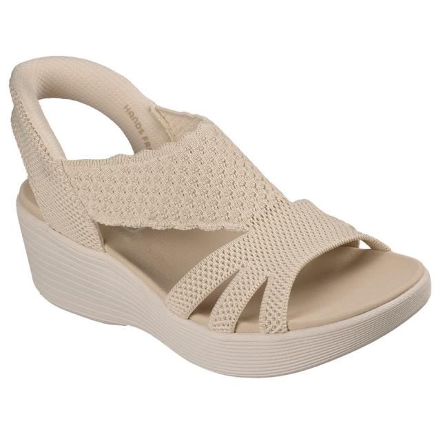 スケッチャーズ(SKECHERS)ストラップサンダル SLIP-INSパラレル ライト - サマー インバイト オフホワイト …