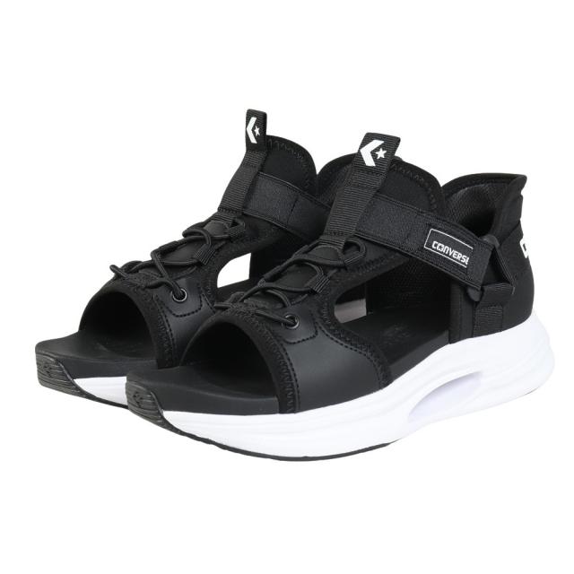 コンバース(CONVERSE)サンダル ケイブスター スリットスライド ブラック 33600250(Lady’s)