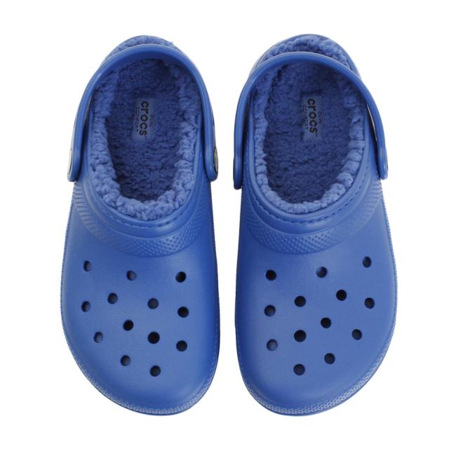 women's classic fuzz lined crocs