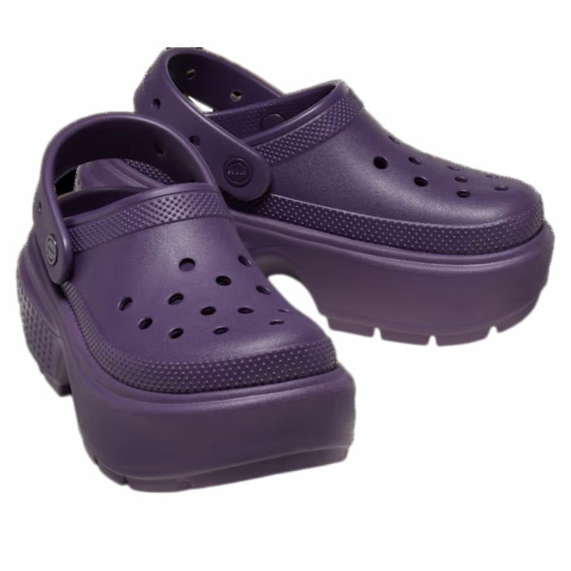 クロックス(crocs)サンダル ストンプ クロッグ Dark Iris 209347-5AS(Men’s、Lady’s)