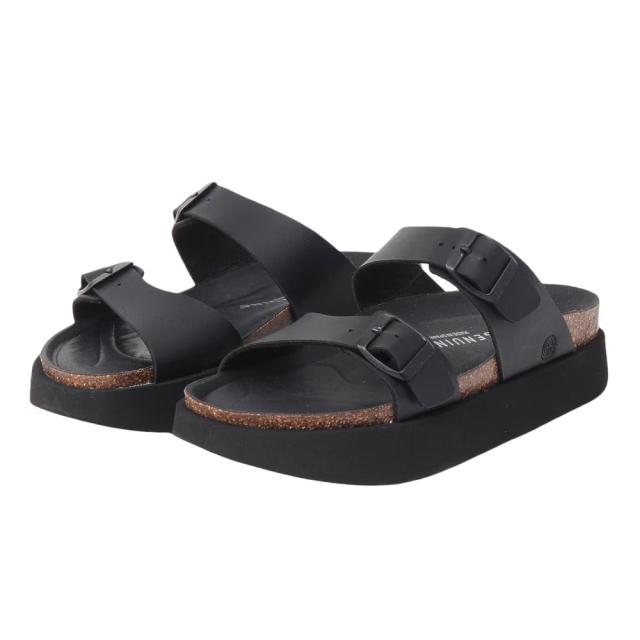 ジェニュインズ(GENUINS)スポーツサンダル TIKA ブラック 25SPG105767JTBLK レジャー アウトドア …