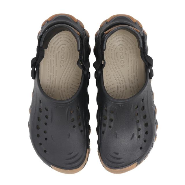 クロックス(crocs)サンダル エコー ガム RO クロッグ Black ブラック211675-001 スポーツサンダル(M…