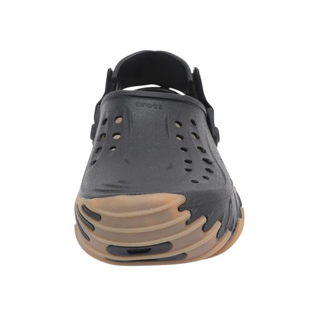 クロックス(crocs)サンダル エコー ガム RO クロッグ Black ブラック211675-001 スポーツサンダル(M…