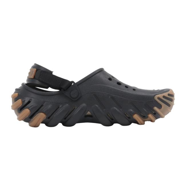 クロックス(crocs)サンダル エコー ガム RO クロッグ Black ブラック211675-001 スポーツサンダル(M…