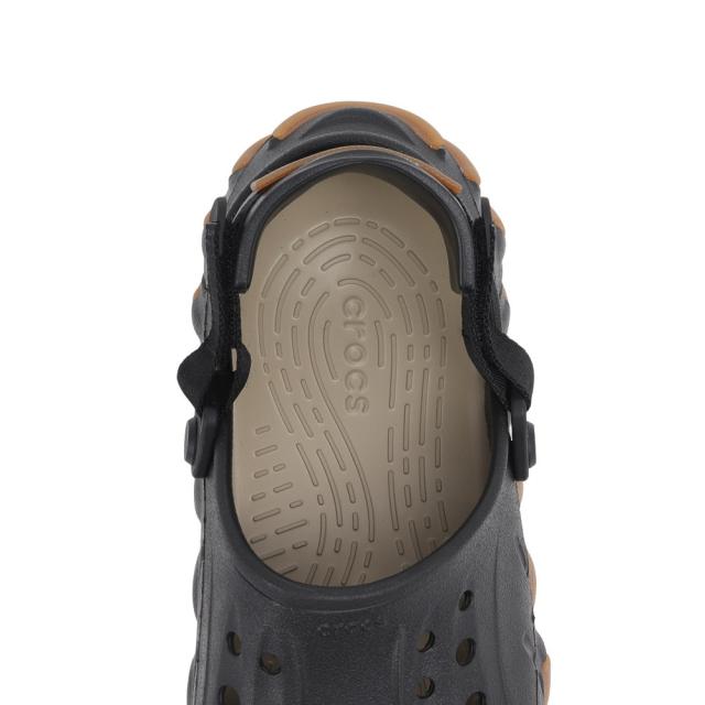 クロックス(crocs)サンダル エコー ガム RO クロッグ Black ブラック211675-001 スポーツサンダル(M…