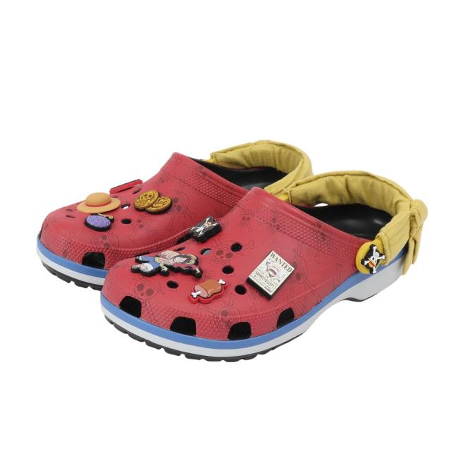 クロックス(crocs)サンダル ONE PIECE ルフィ クラシック クロッグ レッド イエロー 212125-90H カ…