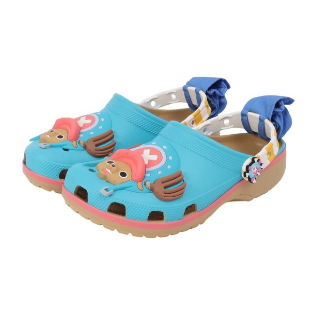 クロックス(crocs)サンダル ONE PIECE チョッパー クラシック クロッグ ライトブルー 212794-90H カ…