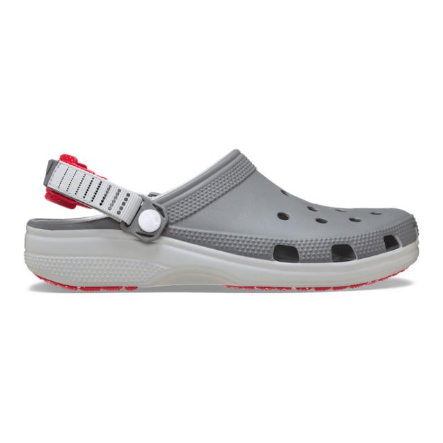 クロックス(crocs)サンダル クラシック ターボ クロッグ グレー 211287