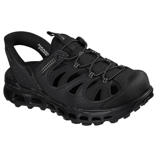 スケッチャーズ(SKECHERS)サンダル SLIP-INS グライドステップ トレイル サンダル ブラック 237473-B…