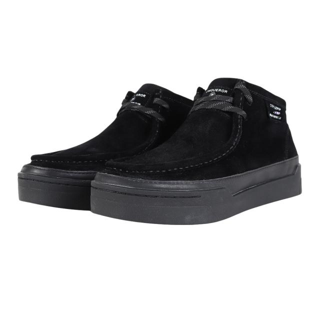 コンカラー(conqueror)カジュアルシューズ パルマ ブラック PARMA BLACK(Men’s)