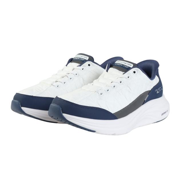 スケッチャーズ(SKECHERS)カジュアルシューズ スリップインズ コンツアーフォーム コージーフィット ホワイト ブルー …