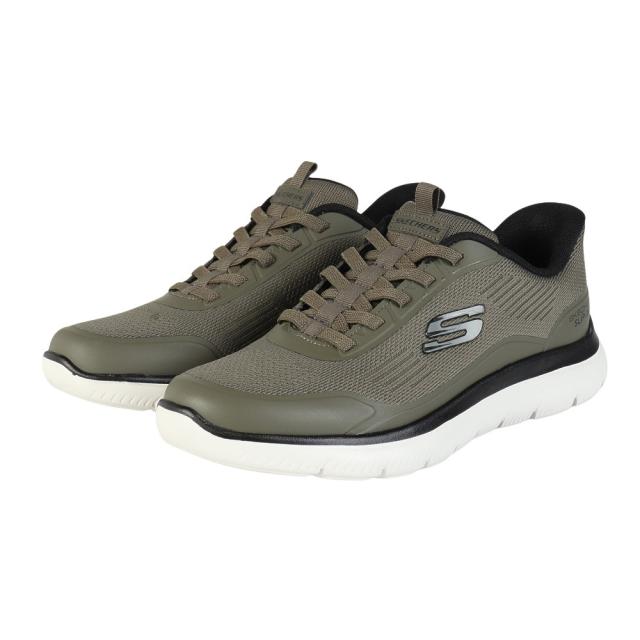 スケッチャーズ(SKECHERS)カジュアルシューズ スリップインズ サミッツ レイター オリーブ 233047-OLBK ス…